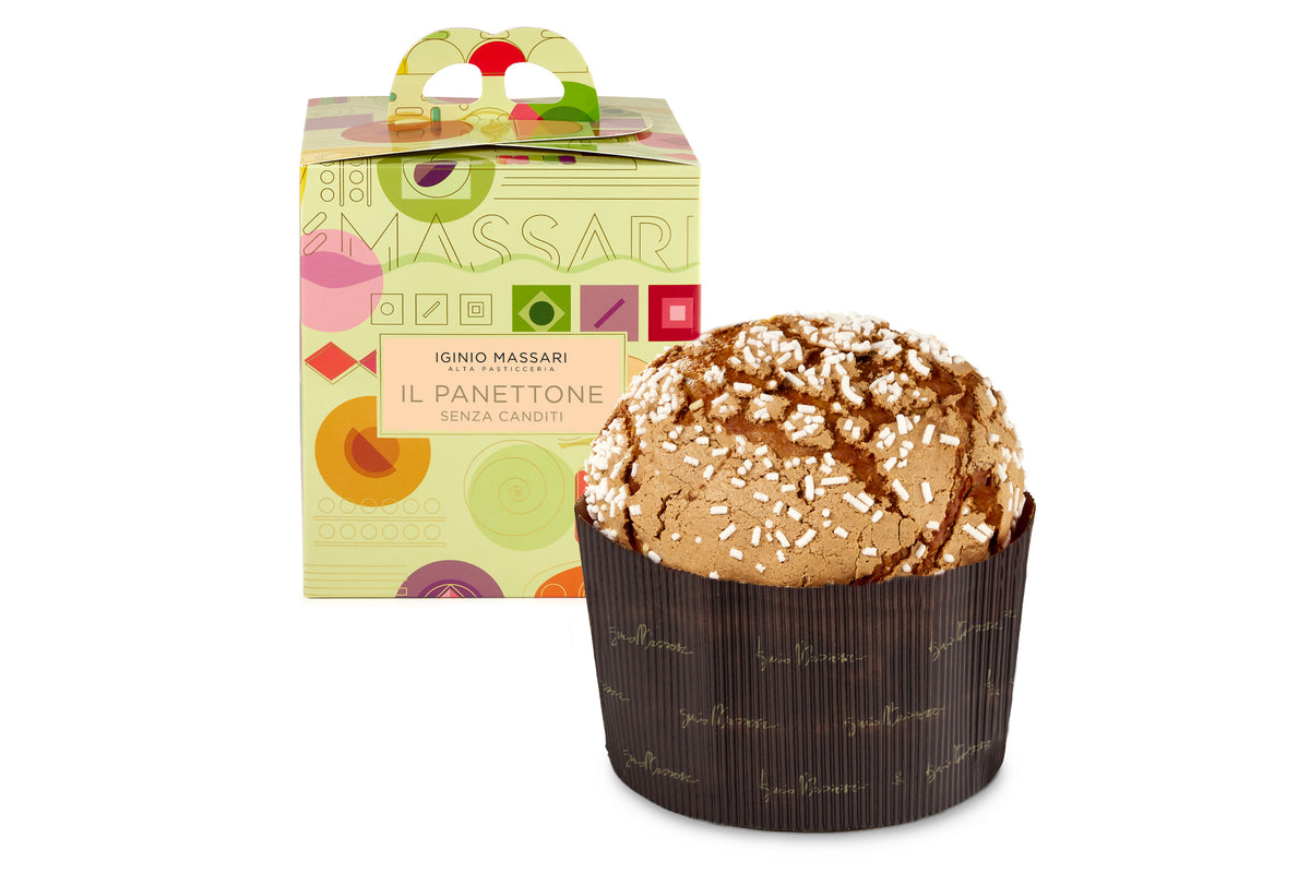 Panettone without candied fruit